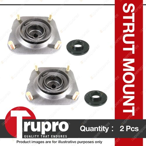 2 x Front Trupro LH/RH Strut Mount for Mazda 626 GE 2.5L 6 cyl 12/91-1/98