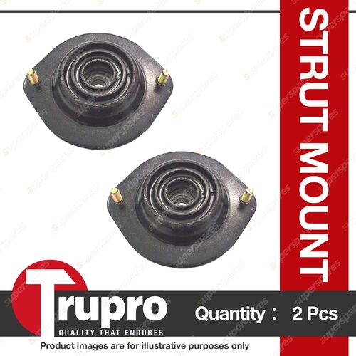 2 x Front Trupro LH/RH Strut Mount for Mitsubishi Lancer CC 4cyl 1.5L 9/92-7/96