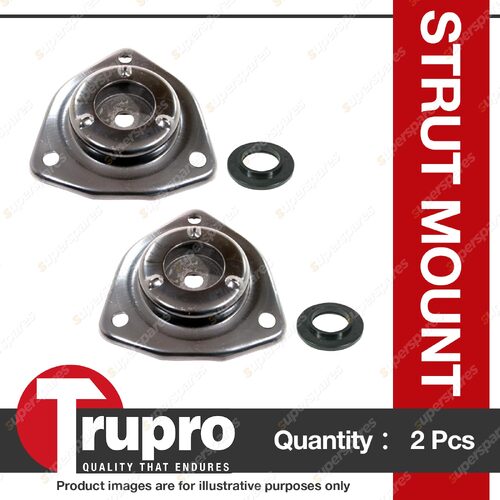 2 x Front Trupro LH/RH Strut Mount for Nissan Pulsar N15 1.6L 2.0L 4cyl 95-1/01