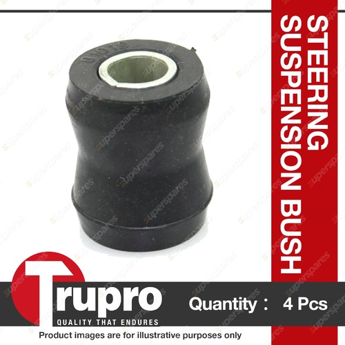 4 x Trupro Rear Shock Absorber Bush Upper for Toyota Spacia YR22 4cyl 2.2L