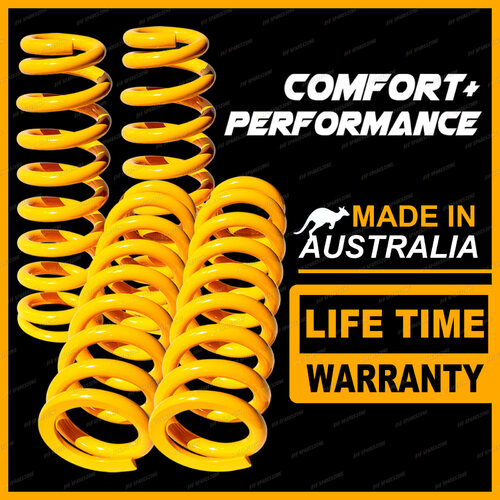 Front + Rear 20mm Raised King Coil Springs for FORD FALCON BF MKII SEDAN 07-08