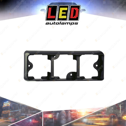 LED Autolamps Replacement Bulk Black Bracket Suit 100 Series Lamps