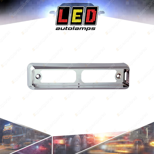 LED Autolamps Replacement Chrome Bracket Single Base Suit 200 Series Lamps