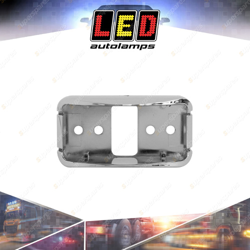 LED Autolamps Replacement Chrome Bracket Suit 42 Series Markers Bulk