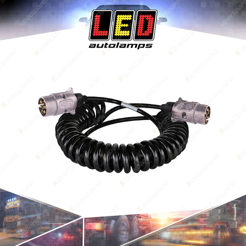 LED Autolamps 7 Pin 12 Volt Long Tail Suzi Coil Connector 5.6m Total Length Bulk