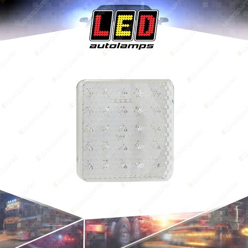 LED Autolamps White Reversing Light 12-24V 25 LED Lamp Light Only Bulk