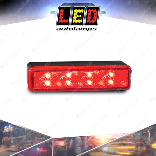 LED Autolamps Centre High Level Stop Light with 8 Square LED 12-24V Bulk