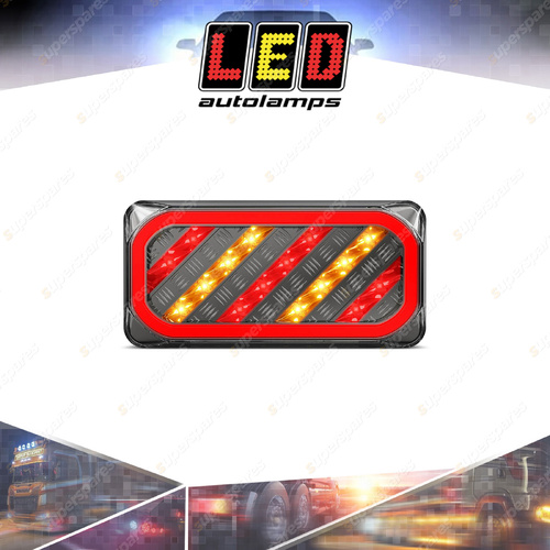 LED Autolamps Stop Tail Indicator Licence Light LHS 52 LED Lamp 10m Cable Bulk