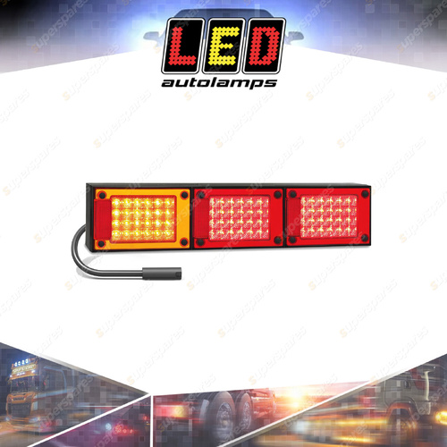 LED Autolamps Stop Tail Indicator Reflector Light with 6 Core Plug RHS