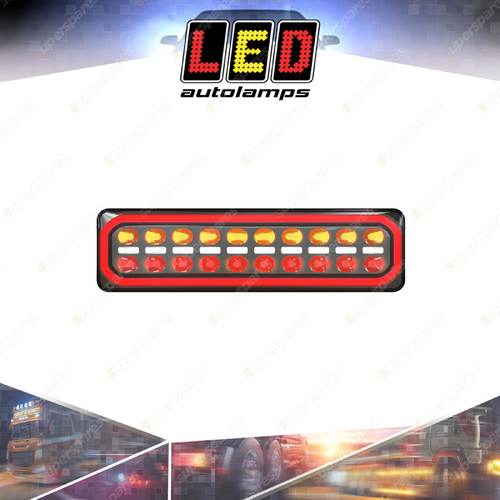 LED Autolamps LHS Stop Tail Reverse Light Sequential Indicator 102 LED Lamp Bulk