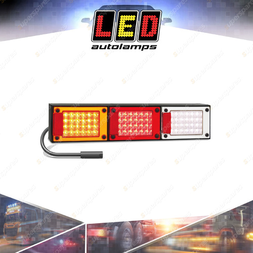 LED Autolamps LHS Stop Tail Indicator Reverse Reflector Light 6 Core Plug 595mm