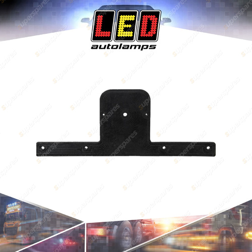 LED Autolamps Rubber License Plate Holder Flexible Mount Suit 99 Series Lamps