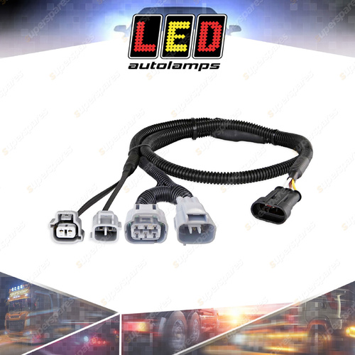 LED Autolamps Bullbar Conversion Kit for Hilux MY15+ LED Headlights Twin Bulk