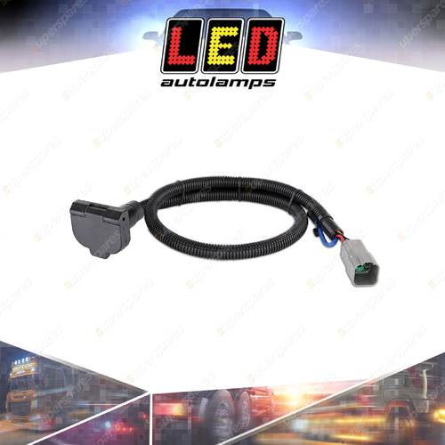 LED Autolamps Power Patch DT 7 Pin Small Round Socket Rigid Body Accessories