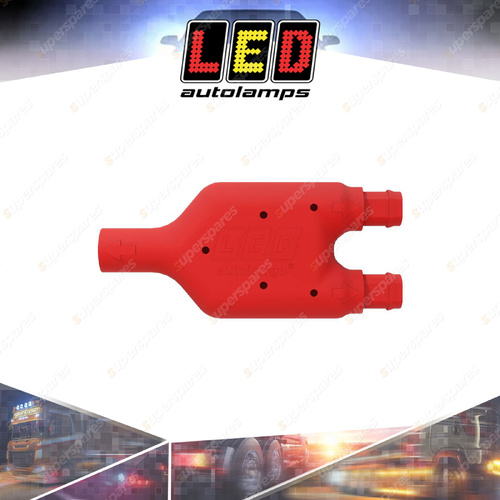 LED Autolamps 3 Core Splitter Plug 3 Way Joiner/Splitter Plug Water Proof