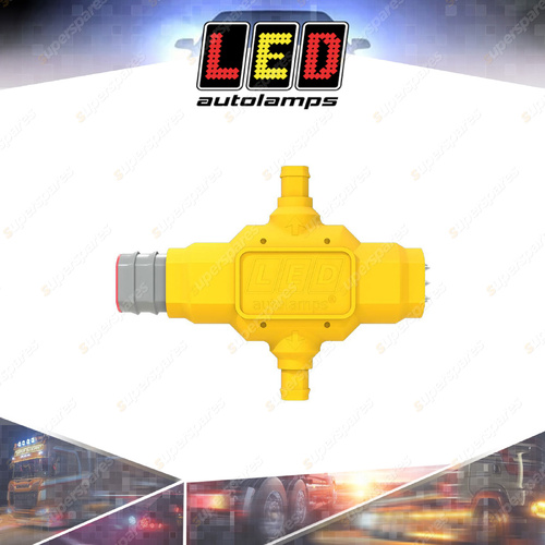 LED Autolamps 7 Core Yellow Plug with Left and Right Side Indicator Lamp