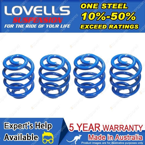 Front + Rear Sport Low Coil Springs for Ford Mondeo HA HB Sedan Hatch 1995-96