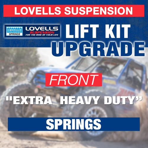 Upgrade Option - Front Extra HD Spring Purchase with Lift Kit or Complete Strut