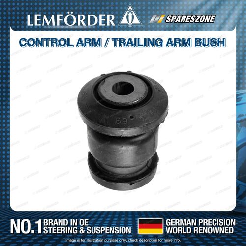 Lemforder Front LH/RH Control Arm Trailing Arm Bush for Opel Corsa S07 1.4 1.6L