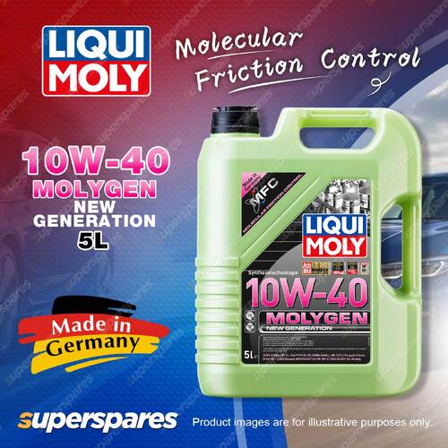 1 x Liqui Moly Molygen New Generation MFC 10W-40 Engine Oil 5 Litre