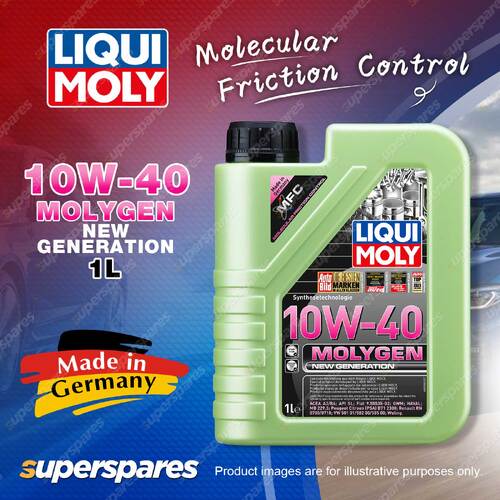 1 x Liqui Moly Molygen New Generation MFC 10W-40 Engine Oil 1 Litre