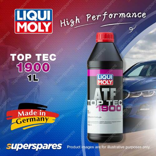 1 x Liqui Moly Top Tec High Performance Automatic Transmission Fluid 1900 1L