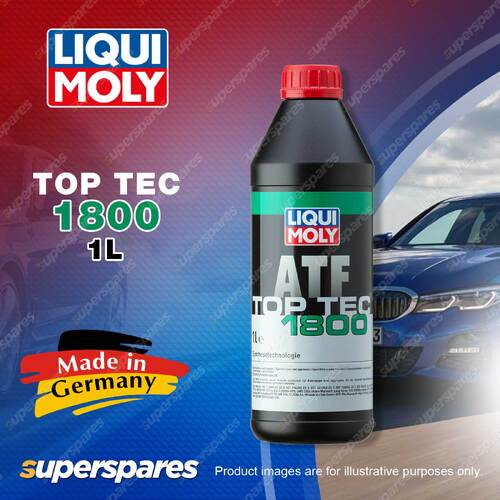 1 x Liqui Moly Top Tec High Performance Automatic Transmission Fluid 1800 1L