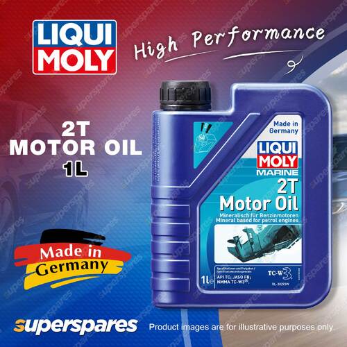 1 x Liqui Moly High Performance Marine 2 Stroke Engine Oil 1 Litre