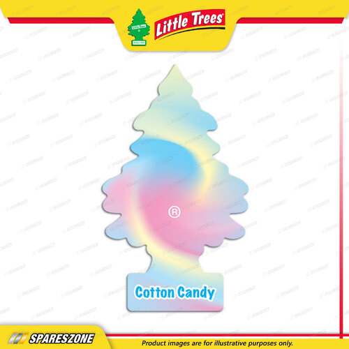 Little Trees Cotton Candy Air Freshener - Car Truck Taxi Uber Home Office