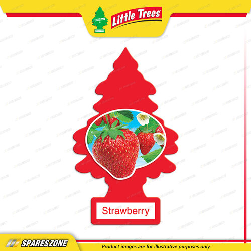 Little Trees Strawberry Air Freshener - Car Truck Taxi Uber Home Office