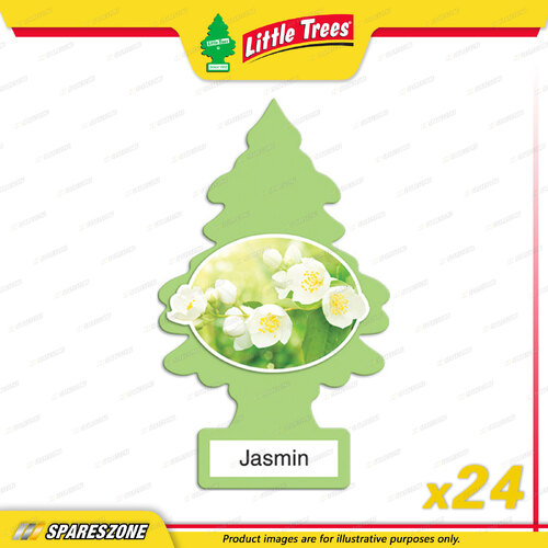 24 x Little Trees Jasmi Air Freshener - Car Truck Taxi Uber Home Office