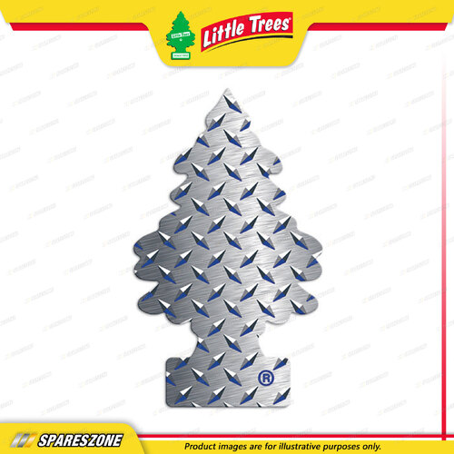 Little Trees Pure Steel Air Freshener - Car Truck Taxi Uber Home Office