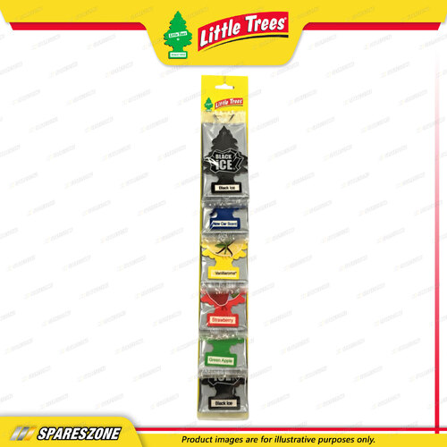 Little Trees Assorted Air Freshener - Car Truck Taxi Uber Home Office Pack of 24