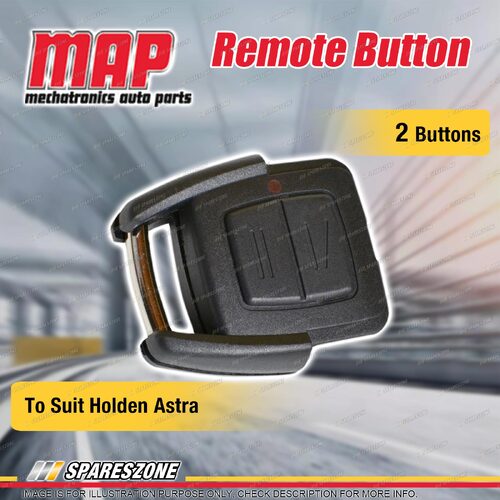 MAP 2 Button Car Remote Button Replacement for Holden Astra Vectra