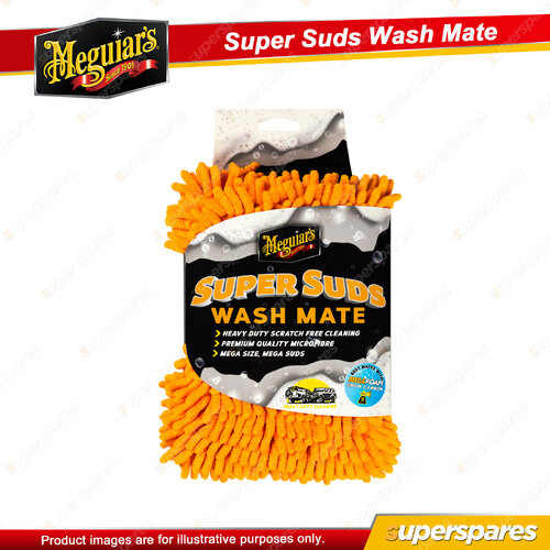 Meguiar's Super Suds Wash Mate Mega Size - Double-Sided Car Washing Tool