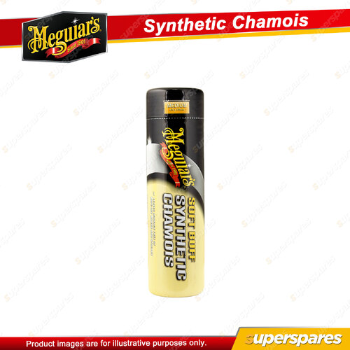 Meguiar's Soft Buff Synthetic Chamois 1.77 sq.ft Car Washing Cleaning Tool