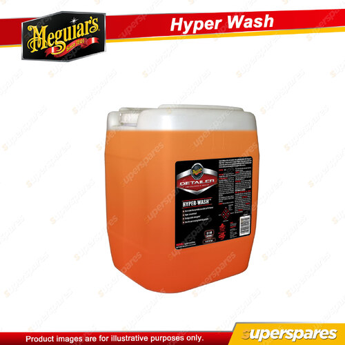 Meguiar's Hyper Wash 19L - Car Care Rich & Stable Detailer Car Wash