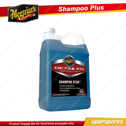 Meguiar's Shampoo Plus 3.8L Liquid Automotive Care Exterior Cleaner D11101