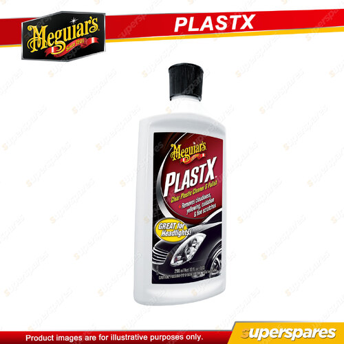 Meguiar's PLASTX Plastic Polish and Restorer 296ml G12310 Clear Plastic Cleaner