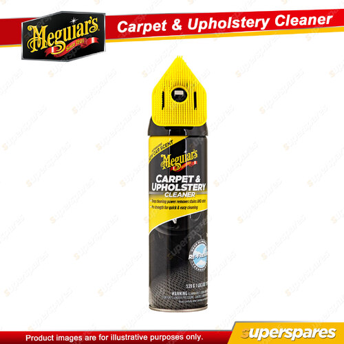 Meguiar's Carpet & Upholstery Cleaner 539g Permanent Odor Eliminating Technology