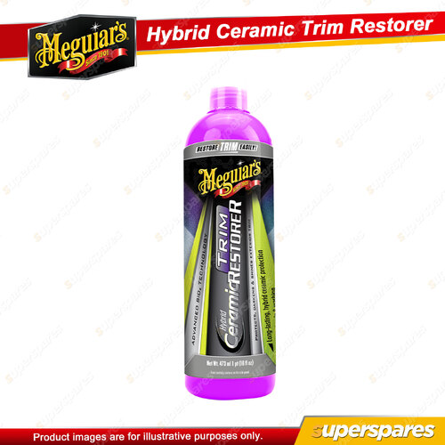 Meguiar's Hybrid Ceramic Trim Restorer 473ml SiO2 Hybrid Ceramic Protection