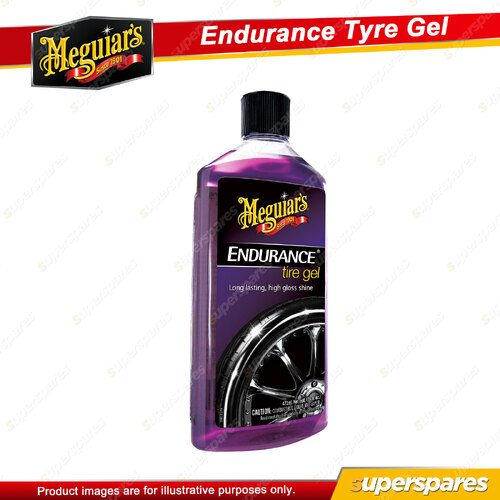 Meguiar's Endurance Tyre Gel 473ml - The Longest Lasting and Shiniest Finish