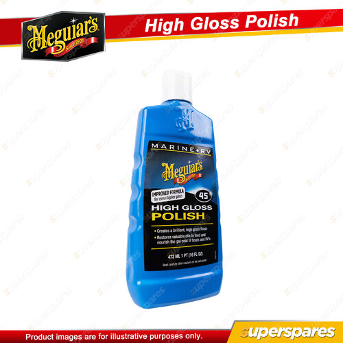 Meguiar's High Gloss Polish 473ml - Restore Color and Restore Valuable Oils