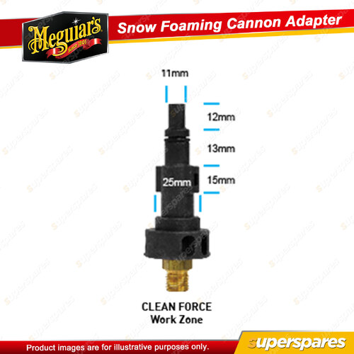 Meguiar's Snow Foaming Cannon Adapter - SNOWAL Fit Your Pressure Washer