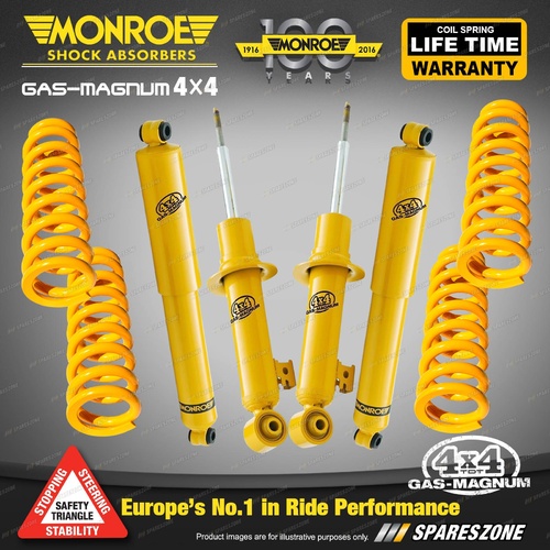 Monroe Shocks & King Springs Lift Kit for Toyota Landcruiser 150 LWB WITH KDSS