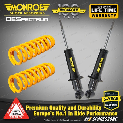 Rear STD Monroe Shock Absorbers King Springs for MITSUBISHI LANCER CG CH VRX