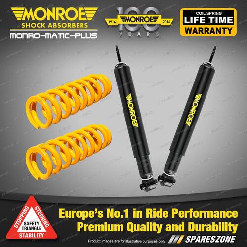 Front STD Monroe Shock Absorbers King Springs for NISSAN STANZA A10 SUNNY VB310