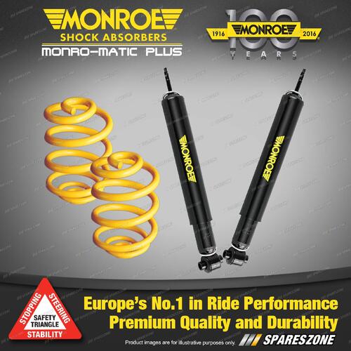 Front Super Low Monroe Shock Absorbers King Spring for HOLDEN GEMINI TC TD TE TG