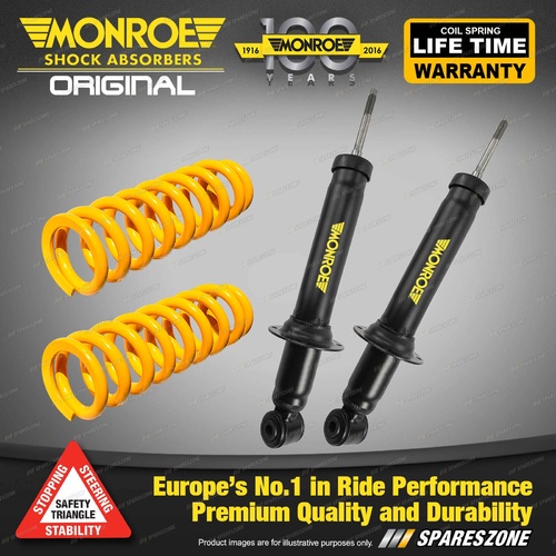 Front Standard Monroe Shock Absorbers King Springs for HONDA ACCORD CB 1800 2200