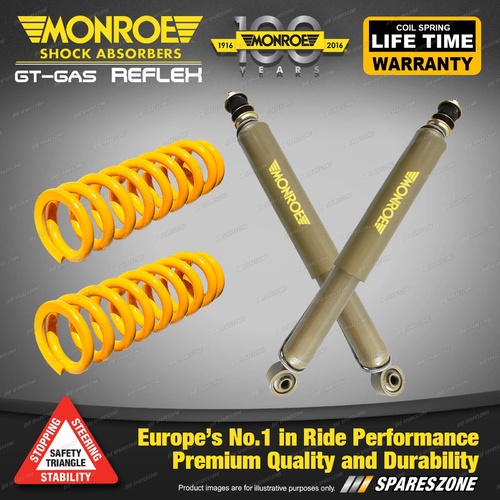 Rear STD Monroe Shock Absorbers King Springs for TOYOTA CELICA TA20 22 RA23 28